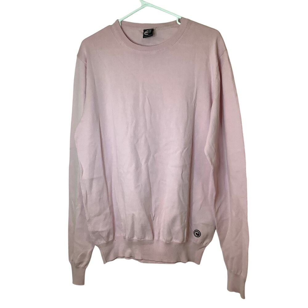 Colmar Originals Women's XXL Pink Felpa Crew Neck Sweatshirt Streetwear S8-5